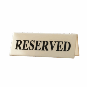 Digital Reservation