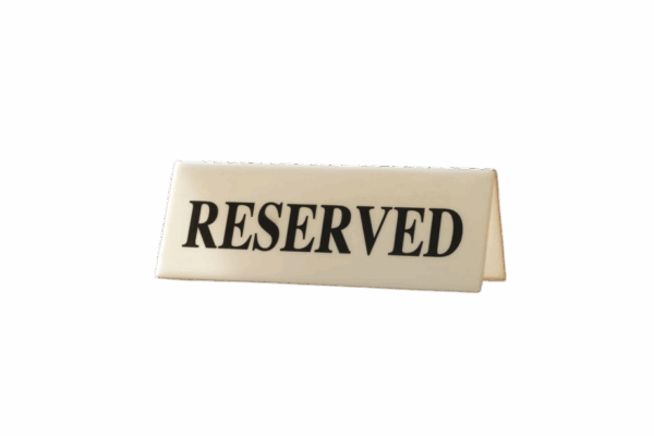 Digital Reservation